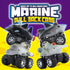 DINOBROS Shark Toys Pull Back Cars, 4 Pack Ocean Animal Truck Toy, Gift for 3 Years Old and Up
