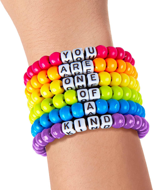 Fashion Angels Tell Your Story DIY Bead Set, Over 800 Charms & Alphabet Beads for Kids Bracelet Making Kit