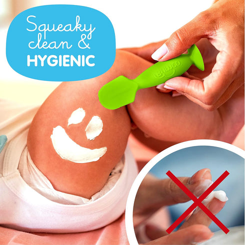 Bumco Mini Diaper Cream Spatula with Case - BPA-Free, Soft & Flexible Diaper Applicator, Baby Must Haves