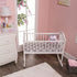 2 Pack Set 100% EVERYDAY KIDS Baby Cradle Sheets - Fitted for Baby Girl; Cotton Jersey Knit, Breathable and Soft Cradle