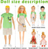 Playset 7 3-12 ebuddy Family Dolls with Slide Swing and Baby Stroller - People, Pets & Accessories for Years Old
