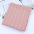 4pcs Cinaci Dusty Pink Soft Nursery Newborn Baby Receiving Swaddle Blanket with Matching Turban Hat Bow Headbands
