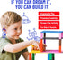 Strictly Briks 4 Pack Classic Baseplates 10x10 in, Stackable Building Plates 100% Compatible with Lego, Basic Colors