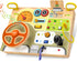 Montessori Toddler Toys - Baby Wooden Busy Board - Sensory Toys with Light Switch for Educational Activities for