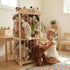 Wooden Stuffed Animal Storage for Kids Large Toy Storage Organizer & Holder for Your Kids Playroom or Nursery Easy
