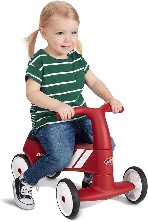 Radio Flyer Scoot About Sport, Toddler Ride On Toy, Ages 1-3, Red