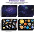 Tenare 24 Sheets Space Stickers for Kids - Solar System Astronaut Mix and Match Outer DIY Outer Wall Stickers