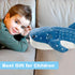 21in Whale Shark Stuffed Animal, Whale Shark Plush Toy, Kids Plush Pillows, Stuffed Blue Whale Doll