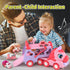 7 1 1 2 3 1-3 2-4, newcrave in Carrier Truck Toys for Year Old Girl Birthday Gifts, Princess Toddler Toys Age Toddler