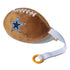 Dallas Cowboys Plush Football Pacifier Holder by Smilo - Officially Licensed NFL