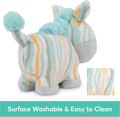 GUND 7" Baby Safari Friends Collection Plush Zebra with Chime, Sensory Toy for Babies and Newborns