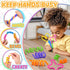 12 Pack Fidget Toys Sensory Sticks for Kids: Sensory Toys for Kids with Autism Calming - Quiet Fidgets for Classroom