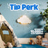 Tip perk Floating Cloud Wall Lamp for Baby Nursery | Cute Floating Cloud Lamp for Kids Bedroom | Battery-Operated