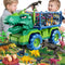 Dinosaur Cars Truck Toys for Kids 3-5 with 8 Dinosaur Figures, Activity