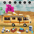 Camper for Break Bad RV Building Set, Creative Camper Van Building Blocks, DIY Technic Toy for Ages 8-14 (986 Pieces)
