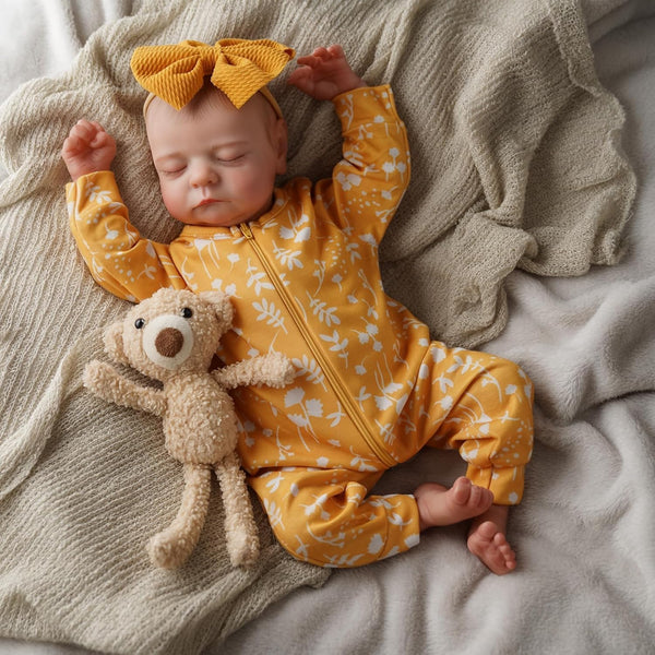ADFO Lifelike Reborn Baby Dolls, 20 inch Realistic Newborn Real Life Baby