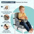 ZEDORA Toddler Booster Seat for Dining Table Kitchen Chair - High Portable Cushion Child Kids Seats, Restaurant Eating