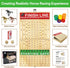 21 inches 11 60 2 1 Pack FUNNYB&G Horse Race Board Game Foldable Large Horse Racing Game for Adults with Metal Horses