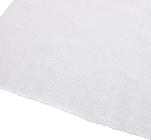 Dundee Burp Cloths/Diapers, White, 14.5x20.5 Inch (Pack of 6)