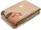 100% Organic Cotton Baby Blanket Soft Knitted Breathable Swaddle Blanket for Crib