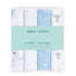 Set, 4 Pack, aden + anais Essentials Swaddle Blanket, Boutique Muslin Blankets for Girls & Boys, Baby Receiving