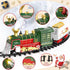 Set Set 3-12 TERRAMUS Christmas Train - Hanging Train Toys with Smoke Light & Sound for Boys Girls,Train Around Under
