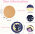 Gemozaic 6-8-12, (8x8inch) Cat Diamond Art Kits for Kids with Round Frame, Black Cat Diamond Art for Kid Ages Animal