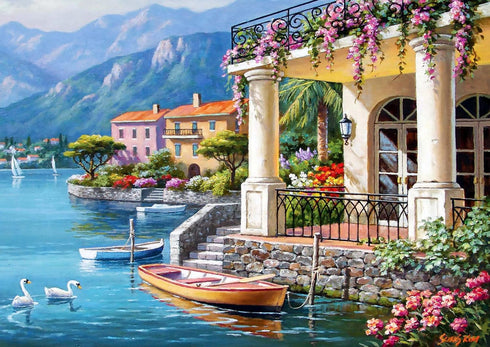 Anatolian Puzzle - Villa On The Bay, 3000 Piece Jigsaw Puzzle, Model 4915