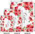 Personalized Poppies Flower Baby Blanket, Poppies Baby Nursery Bedding Blanket, Custom Poppies Baby Receiving Blanket