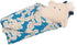 Manhattan Toy Embroidered Plush Goat Baby Rattle + Soft Cotton Burp Cloth, 16 x 16 Inches
