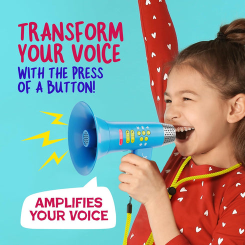 Mini Explorer Voice Changer for Kids - Voice Changing Device for Boys & Girls Ages 3-8 - Cool Outdoor Toys Gift Ideas