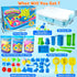 52 3lbs ESSENSON Sensory Bin - PCS Play Sand Kit with Magical Sand, Beach Toys Castle Molds Sand Molds, Sensory Toy