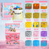 Noroapoo 80pcs 4-8-12,Magnetic 8-12 Magnetic Building Blocks for Kids Ages Building Tiles Constructions Toys,STEM Toys