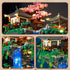 Cherry Blossom Bonsai Tree Micro Building Block Set, Japanese Sakura Tree Toys for Adults Kids
