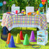 Eocolz 3 in 1 Carnival Games Set - Soft Plastic Cones, Bean Bags, Ring Toss Games for Kids Birthday Party Supplies