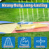 JAMBO 24Ft XL Slip Splash and Slide - Heavy Duty Lawn Water Slide with Inflatable Crash Pad and 2 Bodyboards