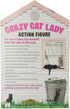 Accoutrements Crazy Cat Lady Action Figure, Multicolored, 8"
