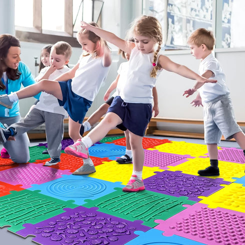 12 Onyoloy Foam Play Mat for Kids: Pieces Square EVA Foam Interlocking Tile Floor Puzzle Mat, Infant and Toddler Play