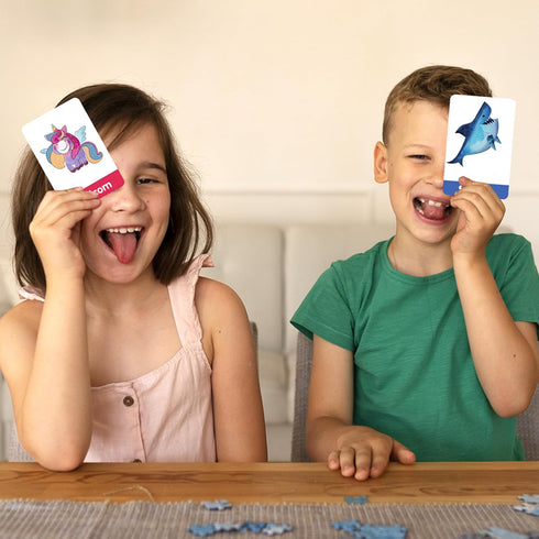 Quokka ABC Learning Flash Cards for Toddlers 2-4 Years Old - 60 Flashcards Educational Game