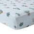 Little Unicorn Crib Sheet - Soft Muslin Fabric in Prickle Pots Design