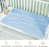 100% Cotton Baby Blanket Knit Lace Soft Warm Toddler Blanket,30 x 40 Inches,Sky Blue by TRENDSTITCH
