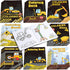 Clabby 24 Pieces Construction Trucks Coloring Book Construction Birthday Party Favors Building