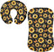 Sarogrorin Sunflower Butterfly Baby Infant Lounger Cover Breathable & Portable Infant Lounger Case