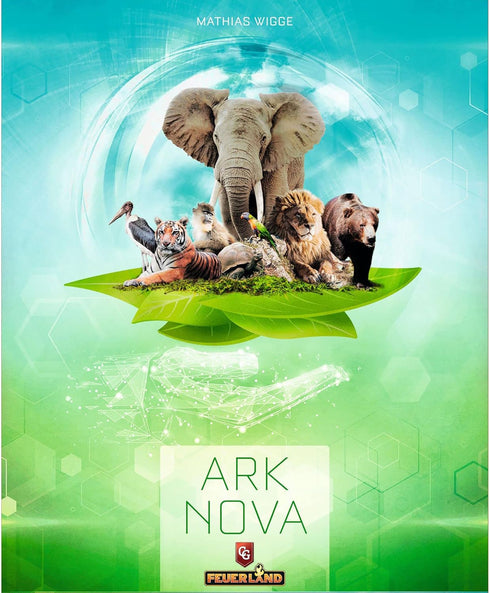 Ark Nova: Zoo Map Pack 1, Game Accessory Pack to Expand Your Collection with New Mechanics and Layouts