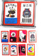 Lucky Panda Hwatu Card Set, Korean Flower Battle Traditional Card Game for Go or Stop/Godori