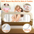 Bed Guard Rail for Toddlers - 32" Adjustable & Folding Portable Bed Railing for Crib, Twin, Bunk, Full, Queen & King