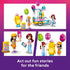 Set 6+ 42692 LEGO Friends Ice Cream & Balloon Stand Building Toy for Girls & Boys - Pretend Play for Kids, Ages