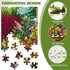 500 500 20.5 15 Pieces Puzzle for Adults,Birds and Flowers Puzzle,Recycled Cardboard House,Tree,Landscape Puzzles