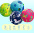 Pack 4 6" Set 1-6, 2 ZOOJOY of Playground Balls, Rubber Bouncy Kickball for Toddlers Ages Indoor & Outdoor Dodgeball