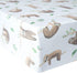 Copper Pearl Premium Knit Crib Sheets: Breathable and Soft, Fitted for Standard